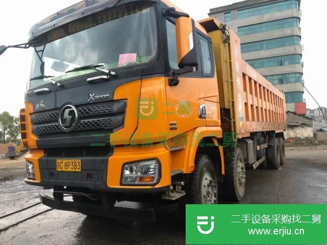 江西出售二手陜汽重卡8.6米自卸車