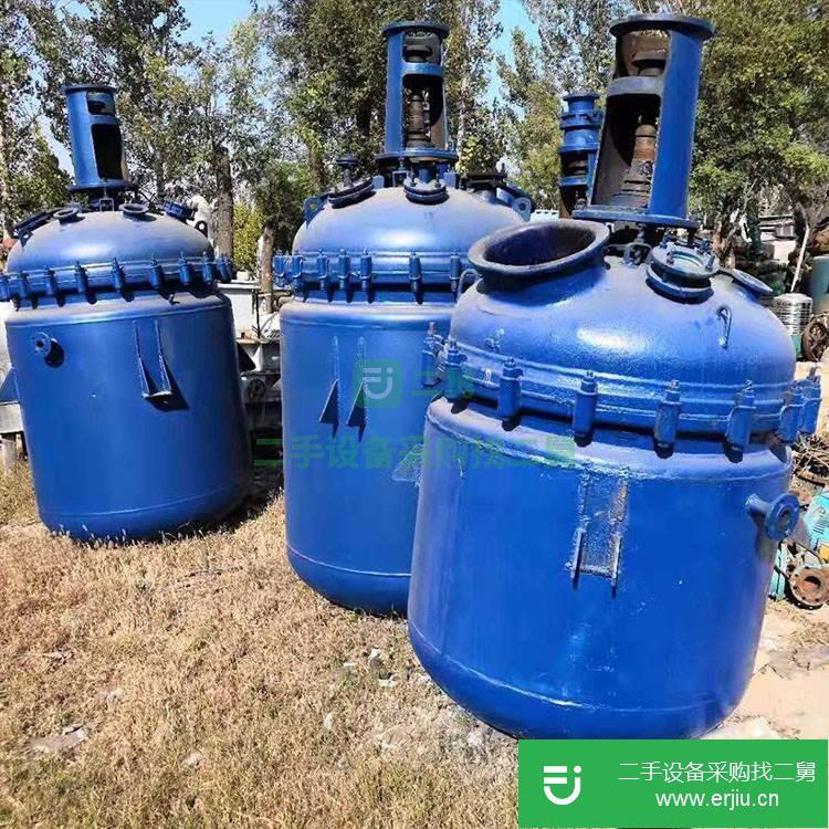山東出售二手搪瓷反應釜