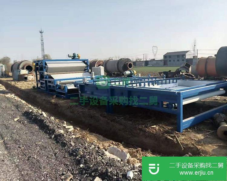 山東出售二手河道淤泥壓濾機