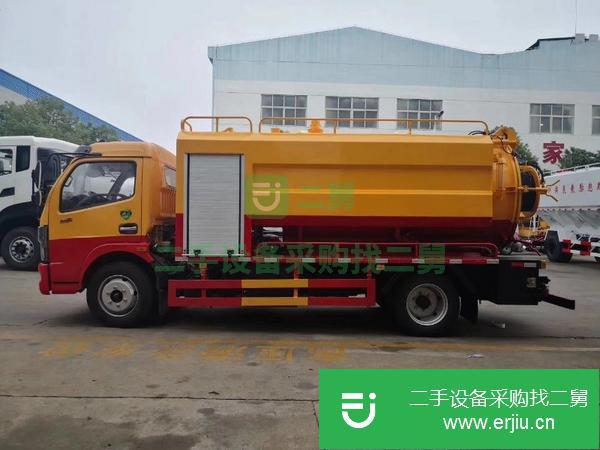 福建出售二手東風天龍后八輪22方清洗吸污車