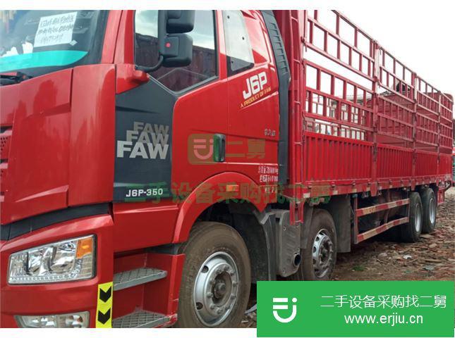 貴州出售二手一汽解放J6P高欄貨車