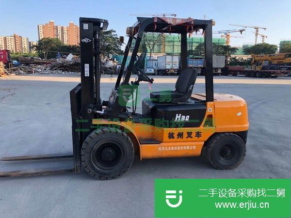 上海出售二手杭州3噸叉車