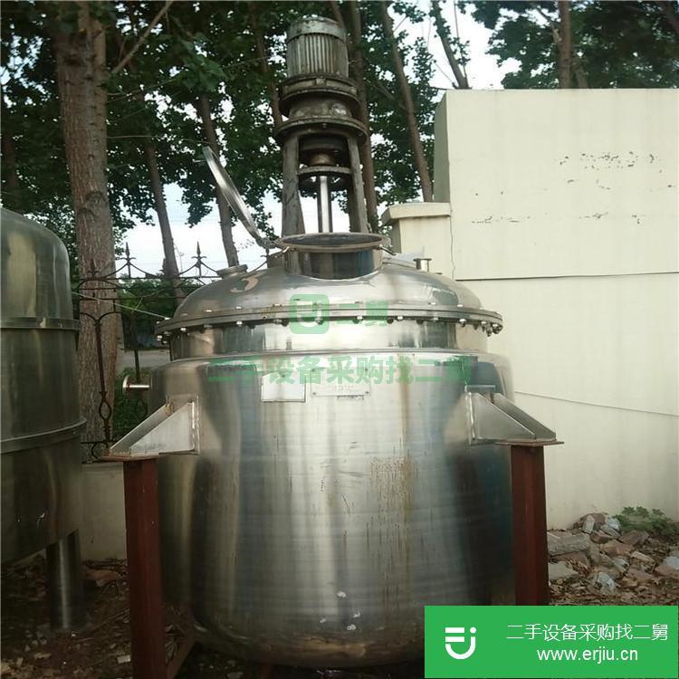 山東出售二手搪玻璃反應釜