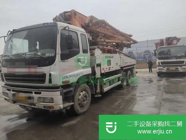 湖南出售二手中聯(lián)40米泵車車況精品漂亮