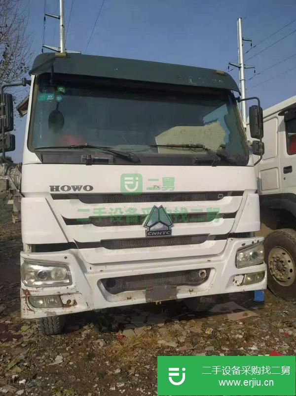 河南出售二手14年國四豪沃20方攪拌罐車