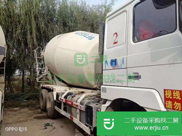 湖北出售二手國五17年底德龍大14方攪拌車