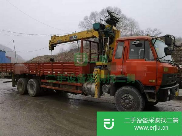 廣東出售二手石煤12噸國四210馬力隨車吊