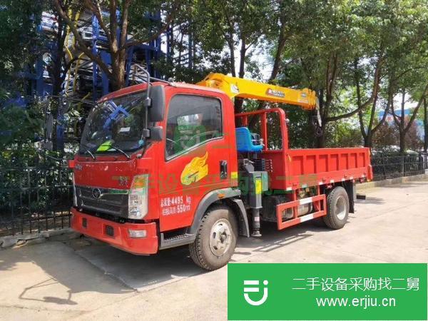 四川出售二手重汽豪曼3300短軸距大馬力隨車吊