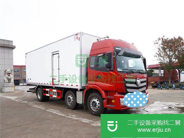 湖北出售二手福田歐曼270馬力冷藏車
