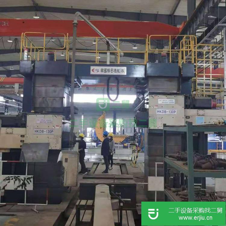 江蘇出售二手韓國精密HKDB130-130P數(shù)控雙面鏜銑床