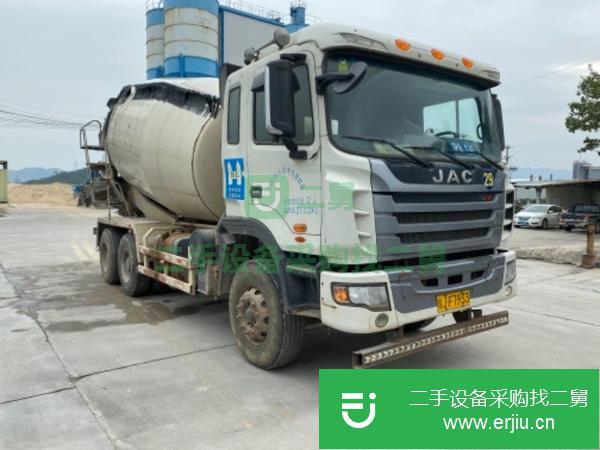 廣東出售二手國五三橋14方江淮攪拌車