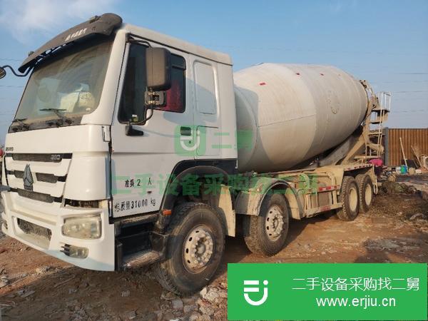 安微出售二手15年精品豪沃前四后八20方國四攪拌罐車