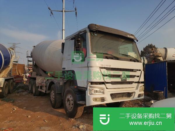安微出售二手15年精品豪沃前四后八20方國四攪拌罐車