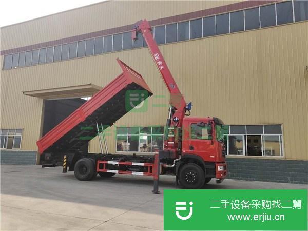 陜西出售二手東風(fēng)單橋6.3噸隨車吊