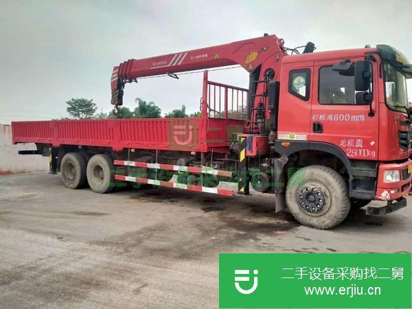 安徽出售二手三一12噸隨車吊