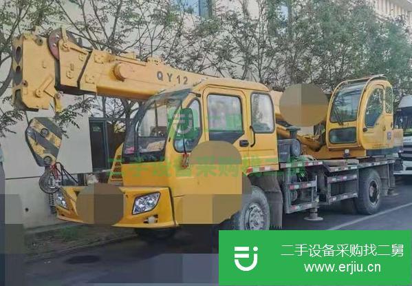 山西出售二手11年7月份的徐工12噸汽車吊
