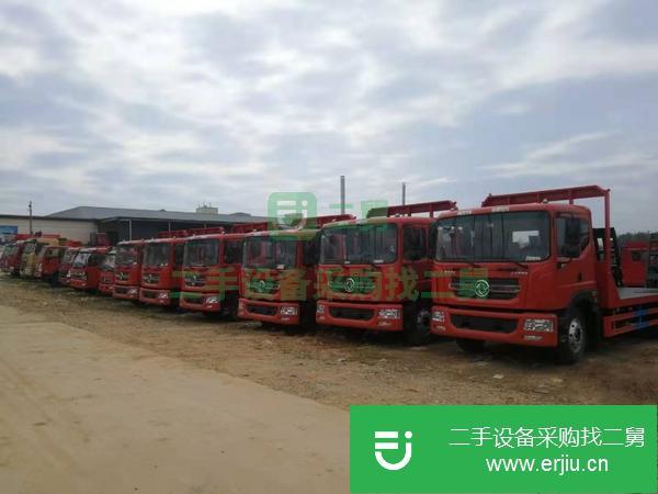 湖南出售二手東風專底專用8噸隨車吊