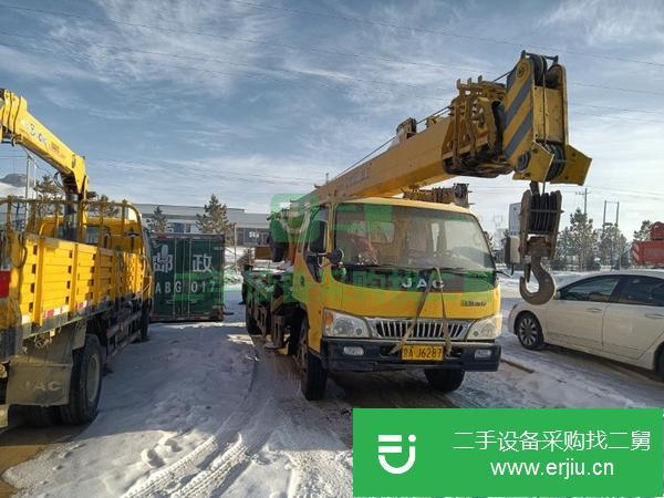 內蒙古出售二手柳工八噸汽車吊