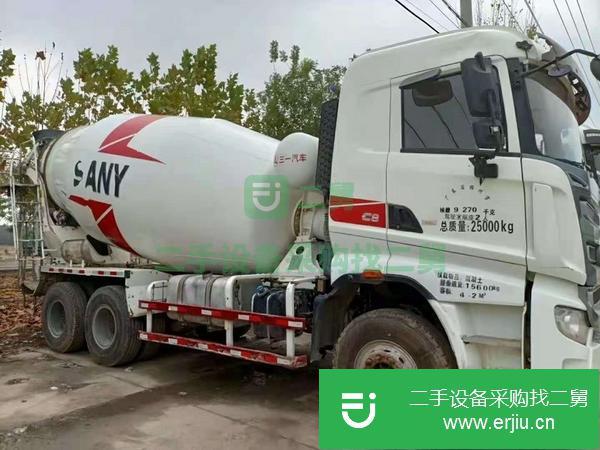 江蘇出售二手17年三一重工大12方攪拌車(chē)