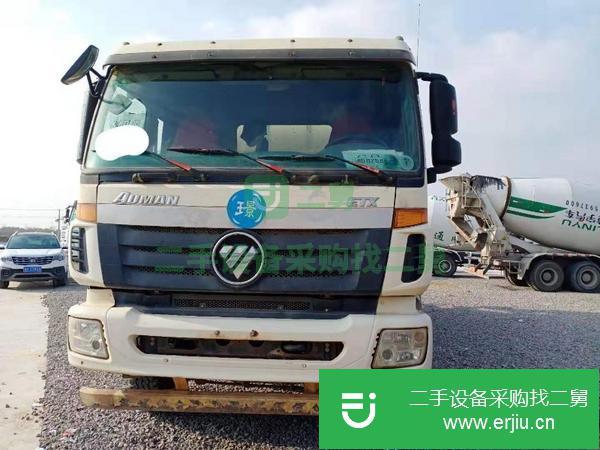 山東出售歐曼后八輪攪拌車 國四 大12方 336馬力