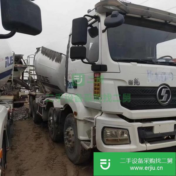 廣東出售二手德龍新M3000攪拌車  車重13.4噸   拉15方