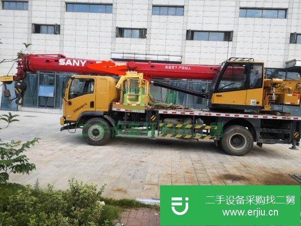 湖北出售二手三一十二噸汽車吊
