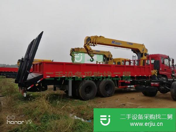 湖北出售二手東風玉柴徐工12噸四節加長隨車吊
