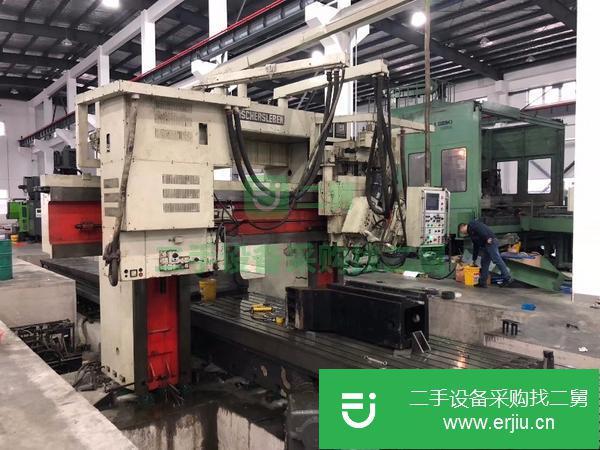 黑龍江出售二手德國海科特10米龍門導軌磨床型號SL/1000