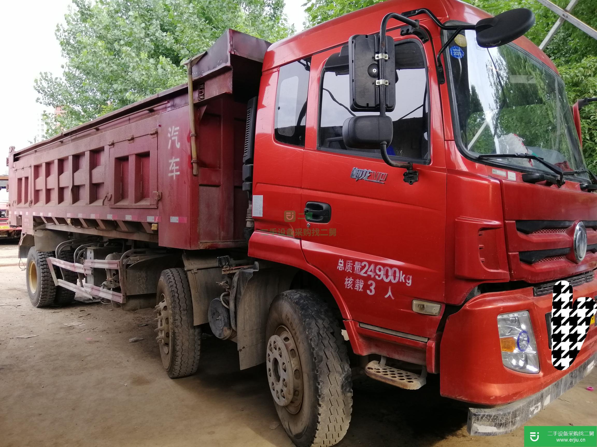 湖北出售二手東風(fēng)華神270馬力自卸車(chē)