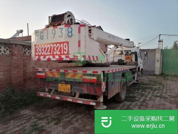河北出售二手飛工10噸國四吊車原車漆無事故