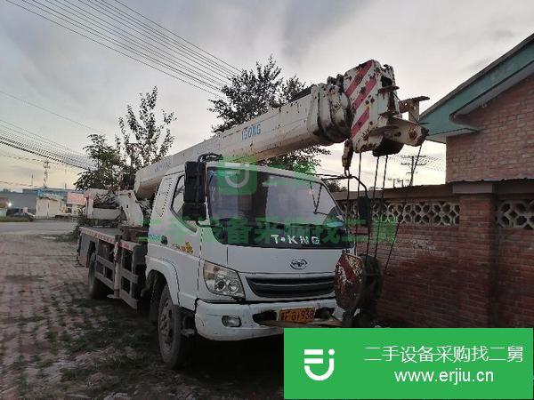 河北出售二手飛工10噸國四吊車原車漆無事故