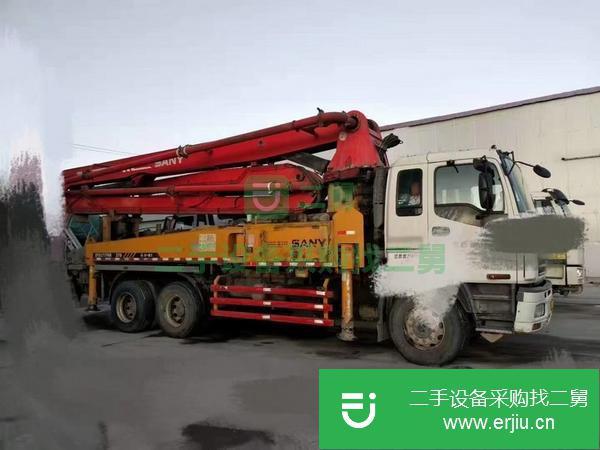 吉林出售二手五十鈴37米叉腿三橋四節(jié)臂泵車手續(xù)齊全隨時(shí)過戶提檔