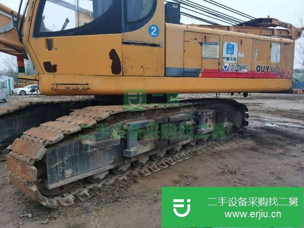 河南出售二手12年12月75噸履帶吊