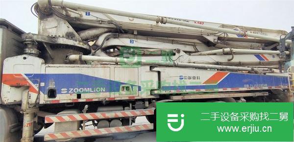 湖南出售二手11年12月出廠47米泵車手續齊全包提檔