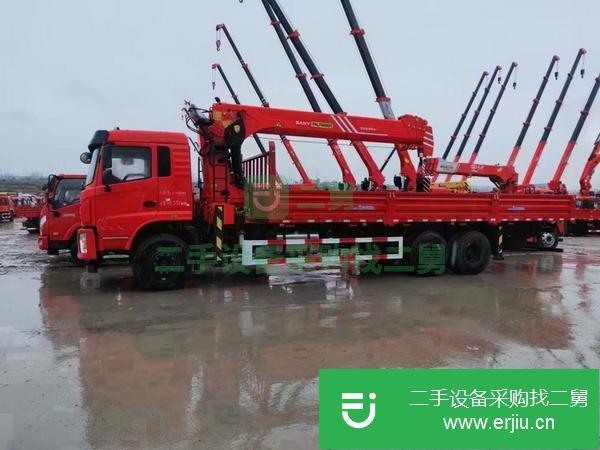 江蘇出售二手三一12噸后八輪玉柴240馬力隨車吊