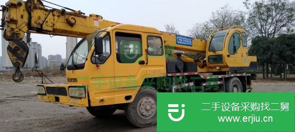 山西出售二手徐工12噸吊車