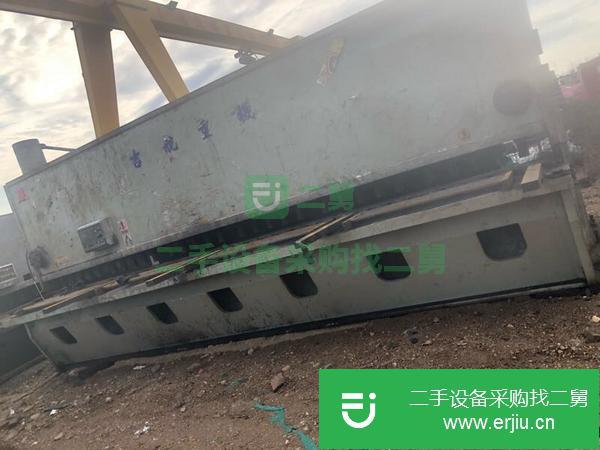 河北出售二手16x6米閘式剪板機