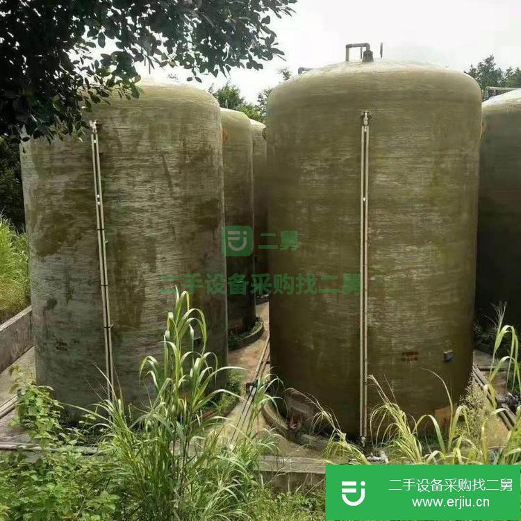 山東出售二手立式玻璃鋼儲(chǔ)罐