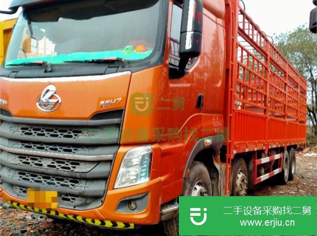 江蘇出售二手東風柳汽385九米六高欄貨車