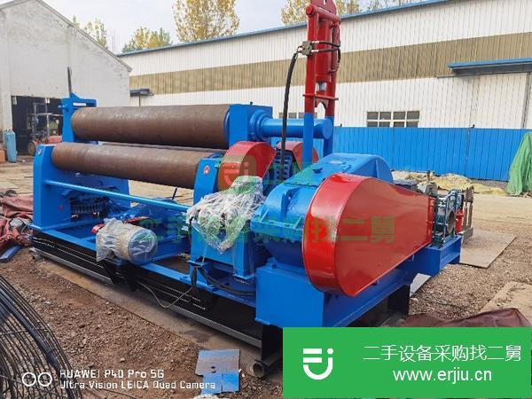 湖南出售二手高效國標W11-30*2500三輥對稱式機械自動卷板機