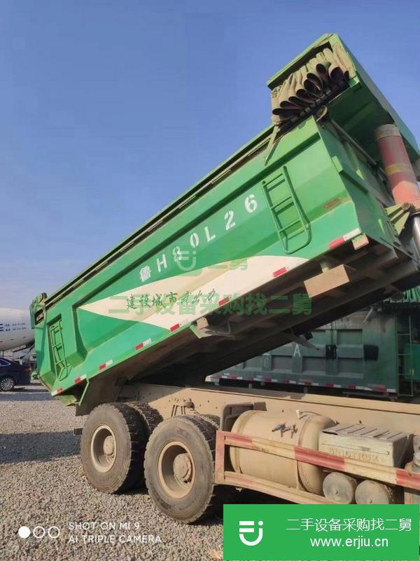 河南出售二手國五18年5米6豪沃后八輪自卸車