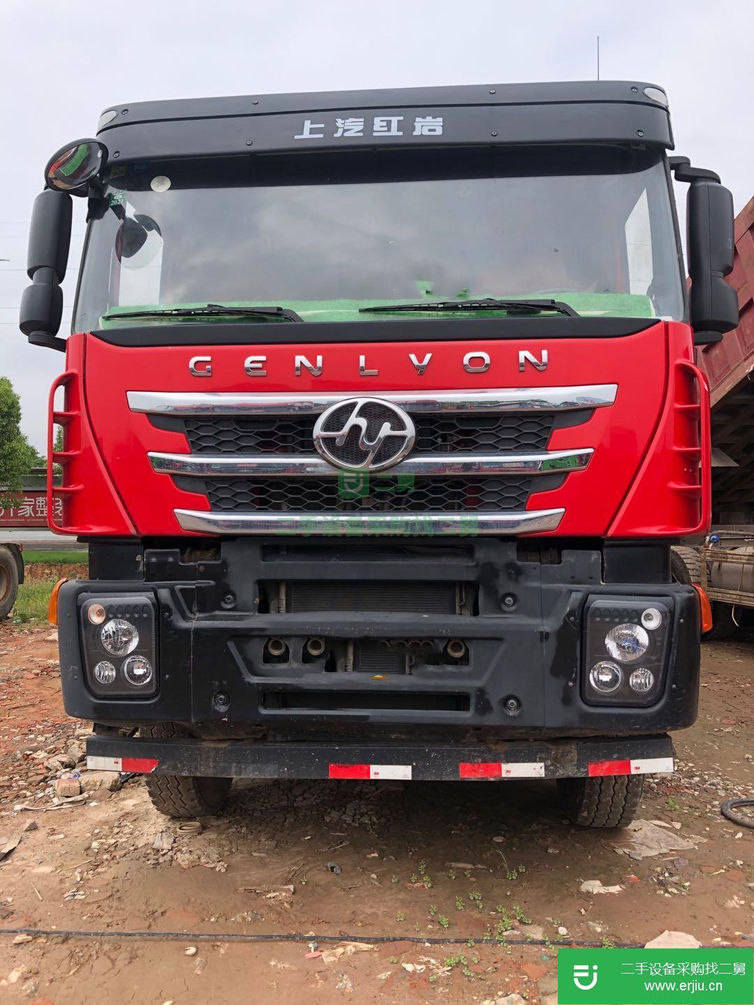 江西出售二手上汽紅巖430馬力自卸車