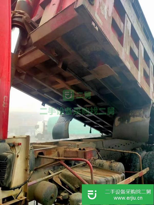 湖北出售二手上汽紅巖后八輪自卸車