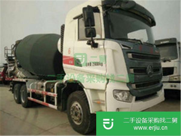 山西出售二手歐曼后八輪混凝土攪拌車
