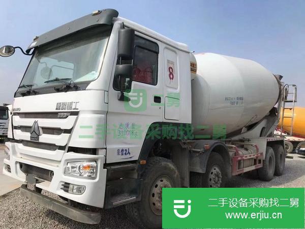 河南出售二手19豪沃攪拌車大22方國五