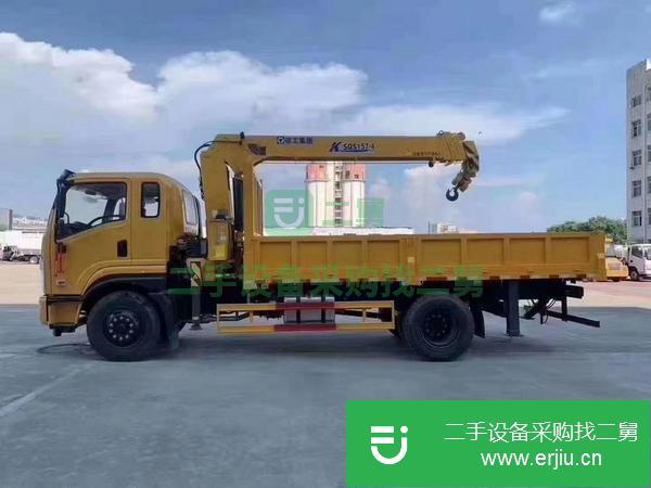 湖北出售二手徐工6.3噸4節臂160馬力隨車吊