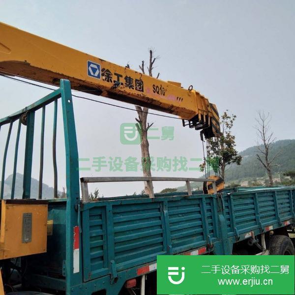 山東出售二手10噸隨車吊