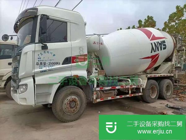 江蘇出售二手17年三一重工大12方攪拌車(chē)