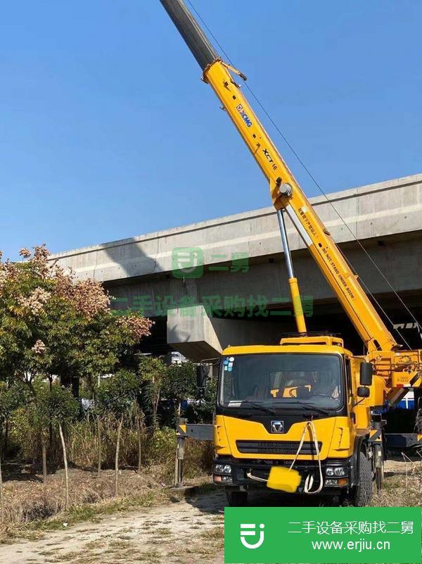 江蘇出售二手18年5月XCT12噸汽車吊包提檔