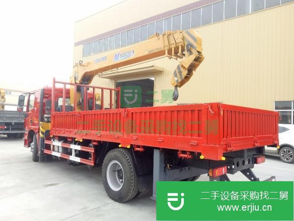 貴州出售二手單橋徐工10噸隨車吊